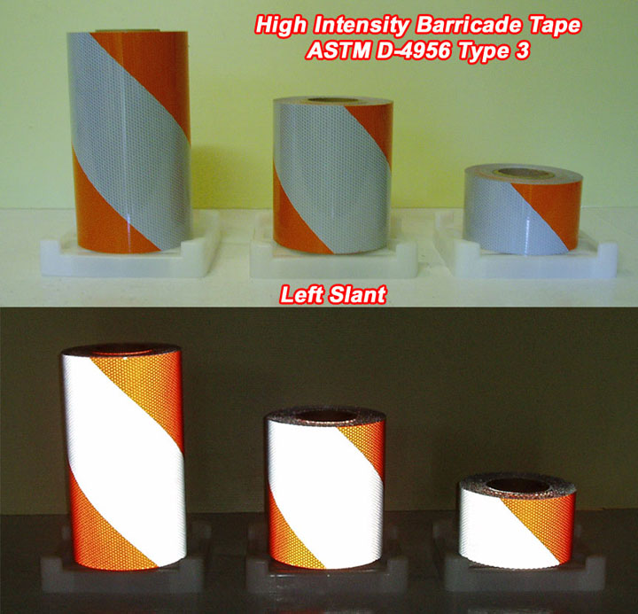high intensity grade type 3 barricade tape