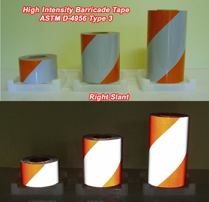 high intensity grade type 3 barricade tape