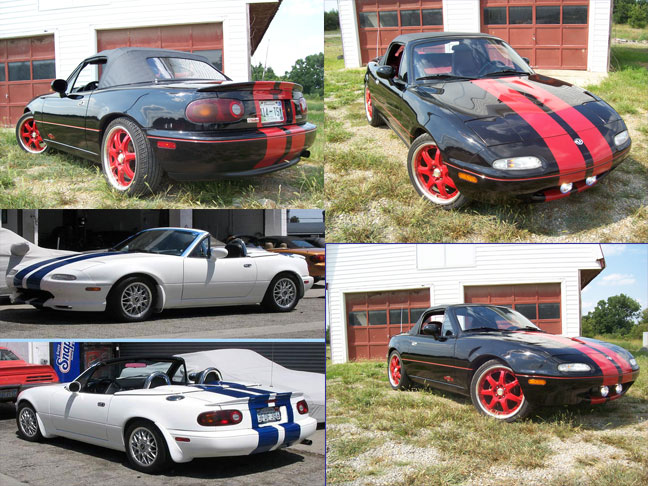 miata racing stripes