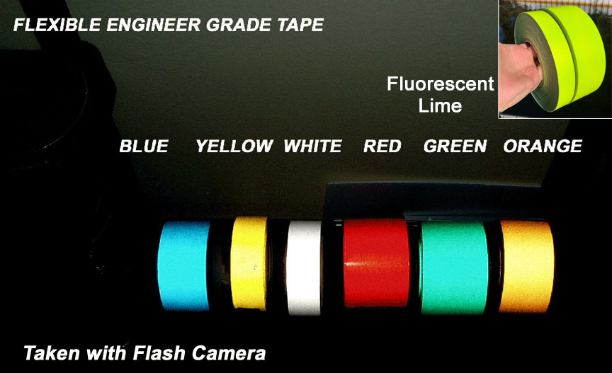 flexible engineer grade reflective tape