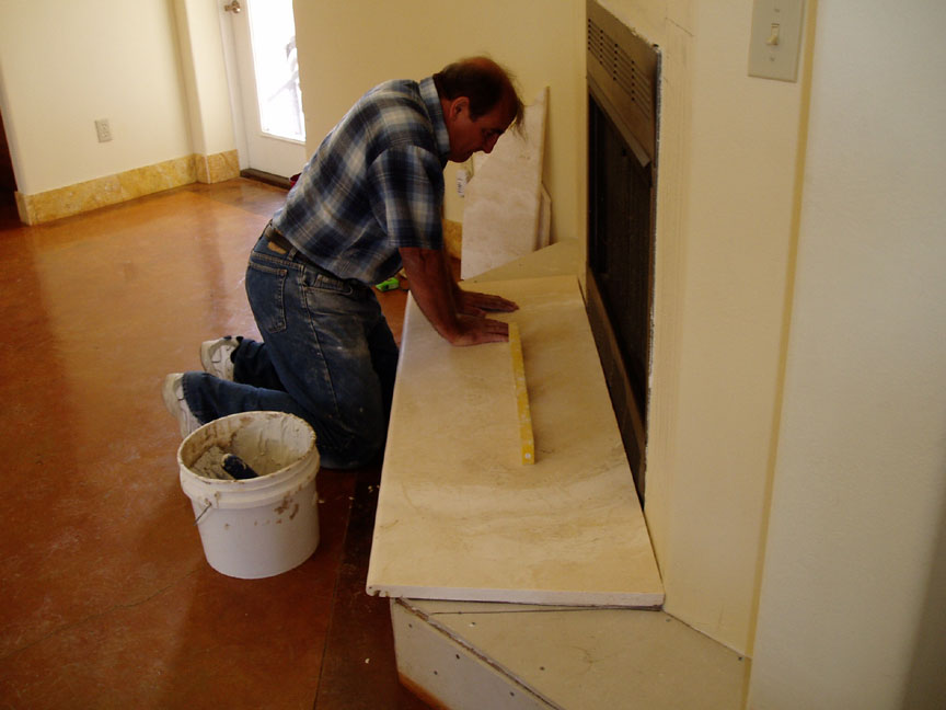 travertine fireplace mantle mantel