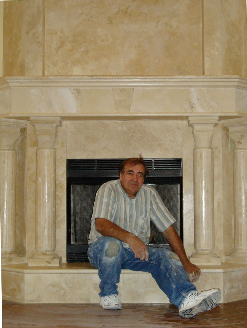 marble fireplace hearth