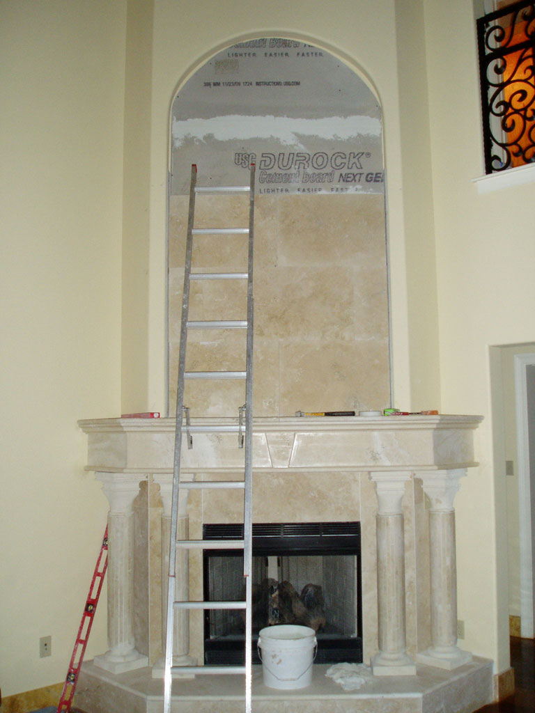 Installing Wall Tile On A Marble Travertine Granite Or